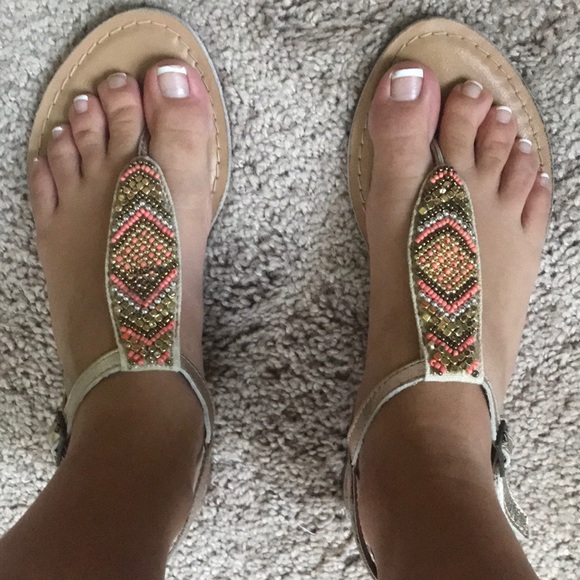 Primark Shoes - Beaded sandles